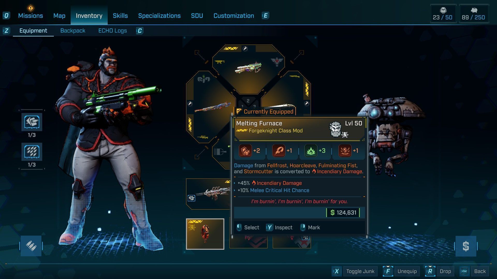 Get the Furnace class mod ASAP (Image via 2K)