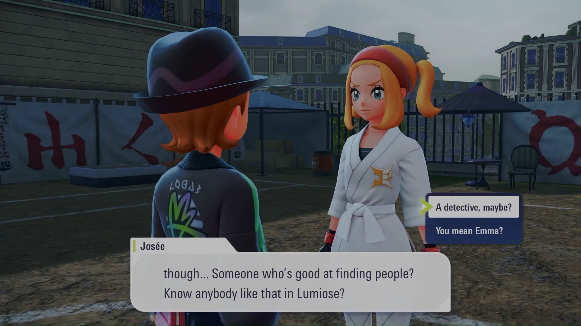 Defeat Josee to proceed (Image via The Pokemon Company|| YouTube/@Andruidus)