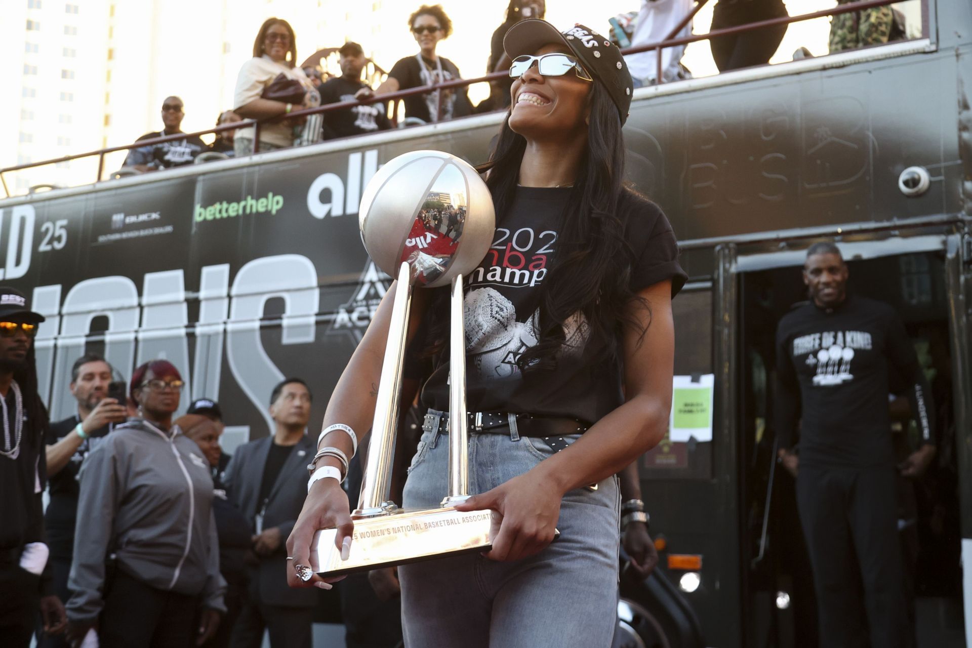Las Vegas Aces 2025 WNBA Championship Victory Parade And Rally - Source: Getty