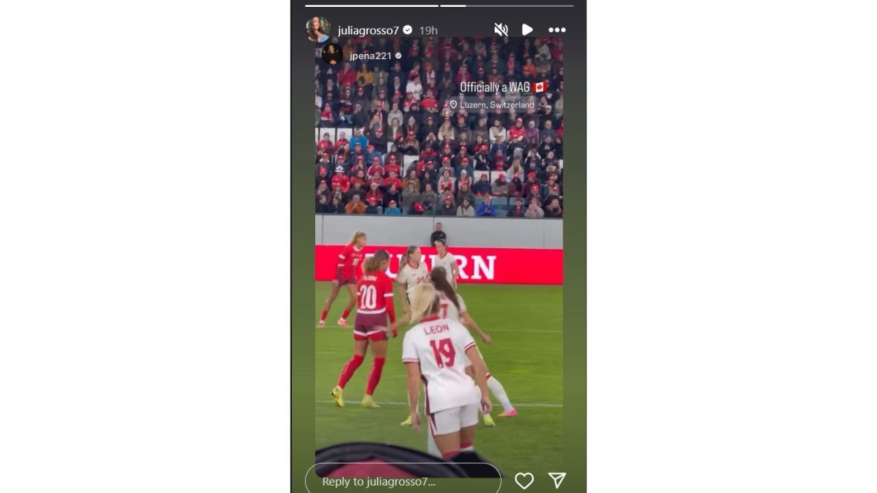 Grosso&#039;s Instagram story