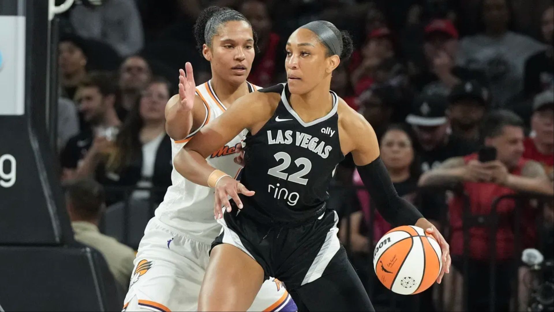Las Vegas Aces vs Phoenix Mercury Prediction and Betting Tips for Game 3 of 2025 WNBA Finals. (Photo: IMAGN)