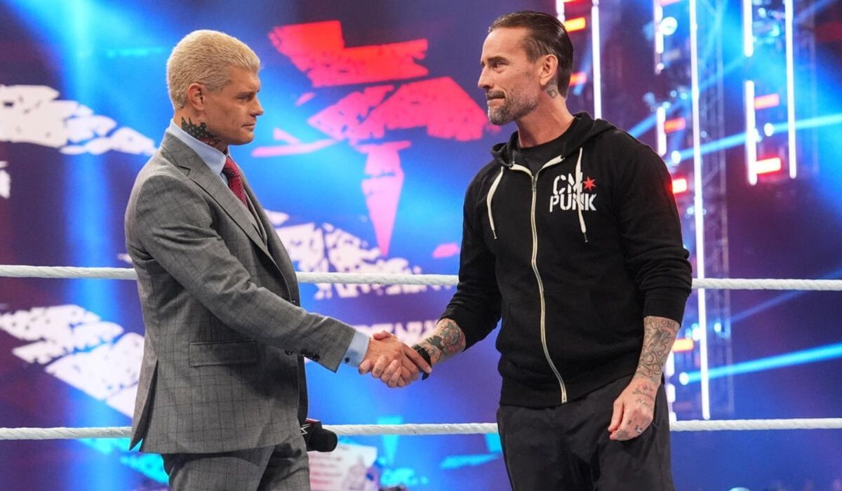 Cody Rhodes and CM Punk (Image via WWE.com)