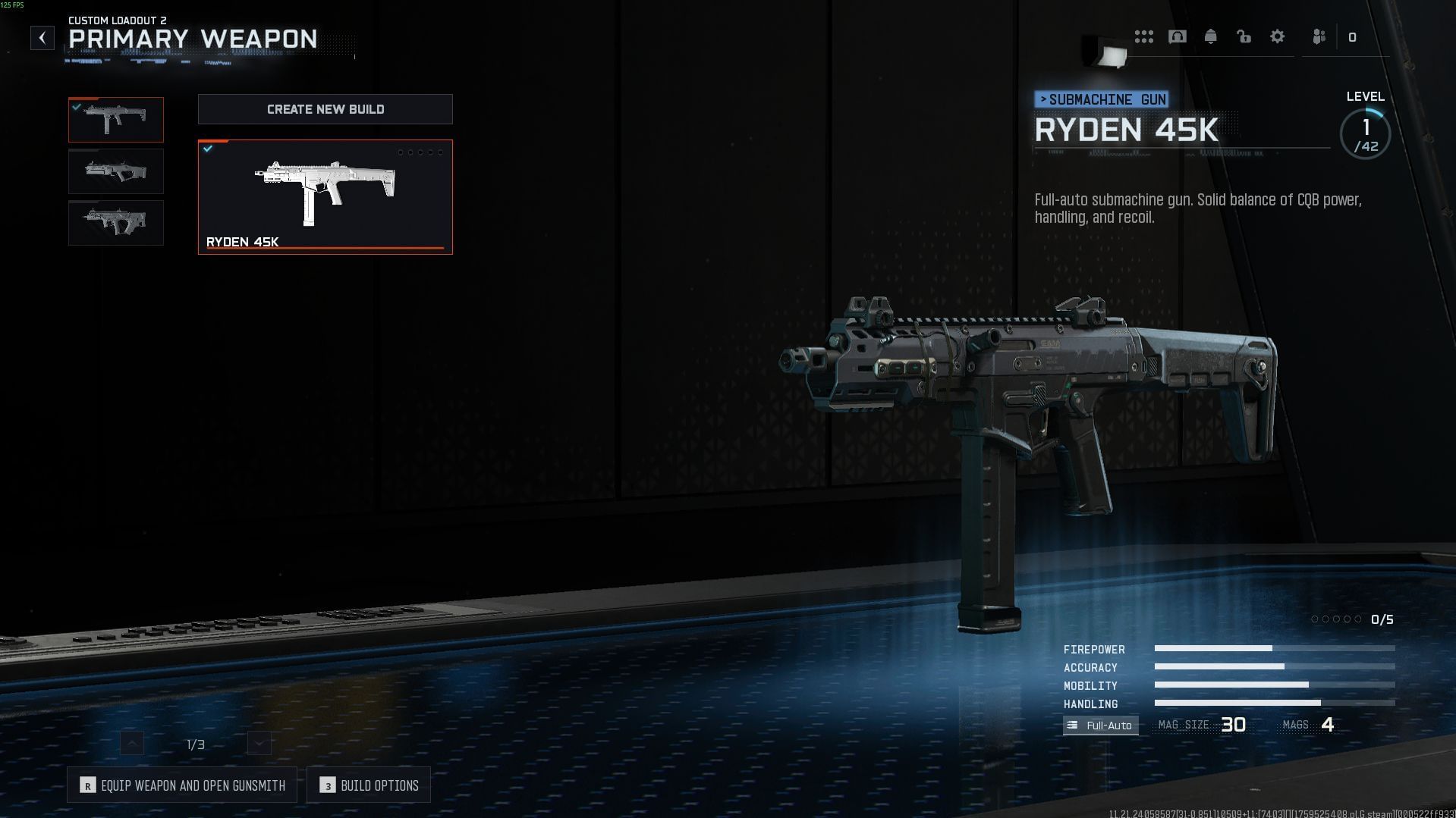 Ryden 45K is a default unlock in Black Ops 7 (Image via Activision)