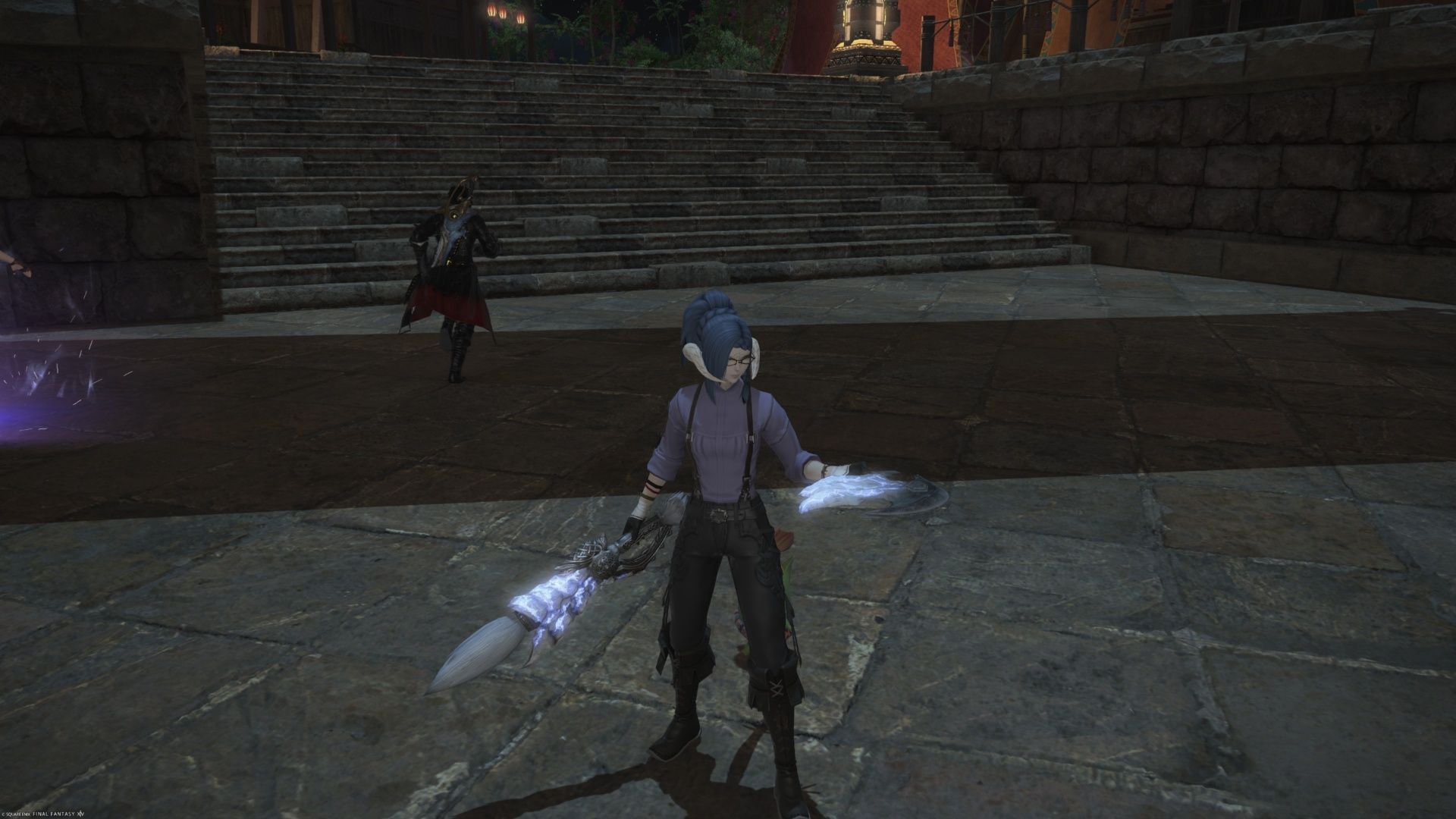 Final Fantasy XIV Monster Hunter Veldian weapon upgrade