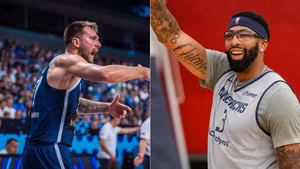 "Nico might trade him": NBA fans shocked by Anthony Davis and Luka Doncic's contrasting physiques ahead of 2025-26 season