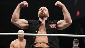 Jon Moxley leaves legendary star bloodied after choking him out in horrifying moment on AEW Dynamite