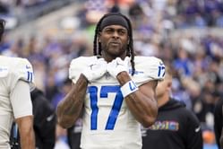 "Travis Hunter done playing defense": NFL fans react as Matthew Stafford links with Davante Adams for a TD vs. Jaguars