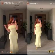 Adrian Morejon's wife, Melany, shared stories. (melanymqz/Instagram)