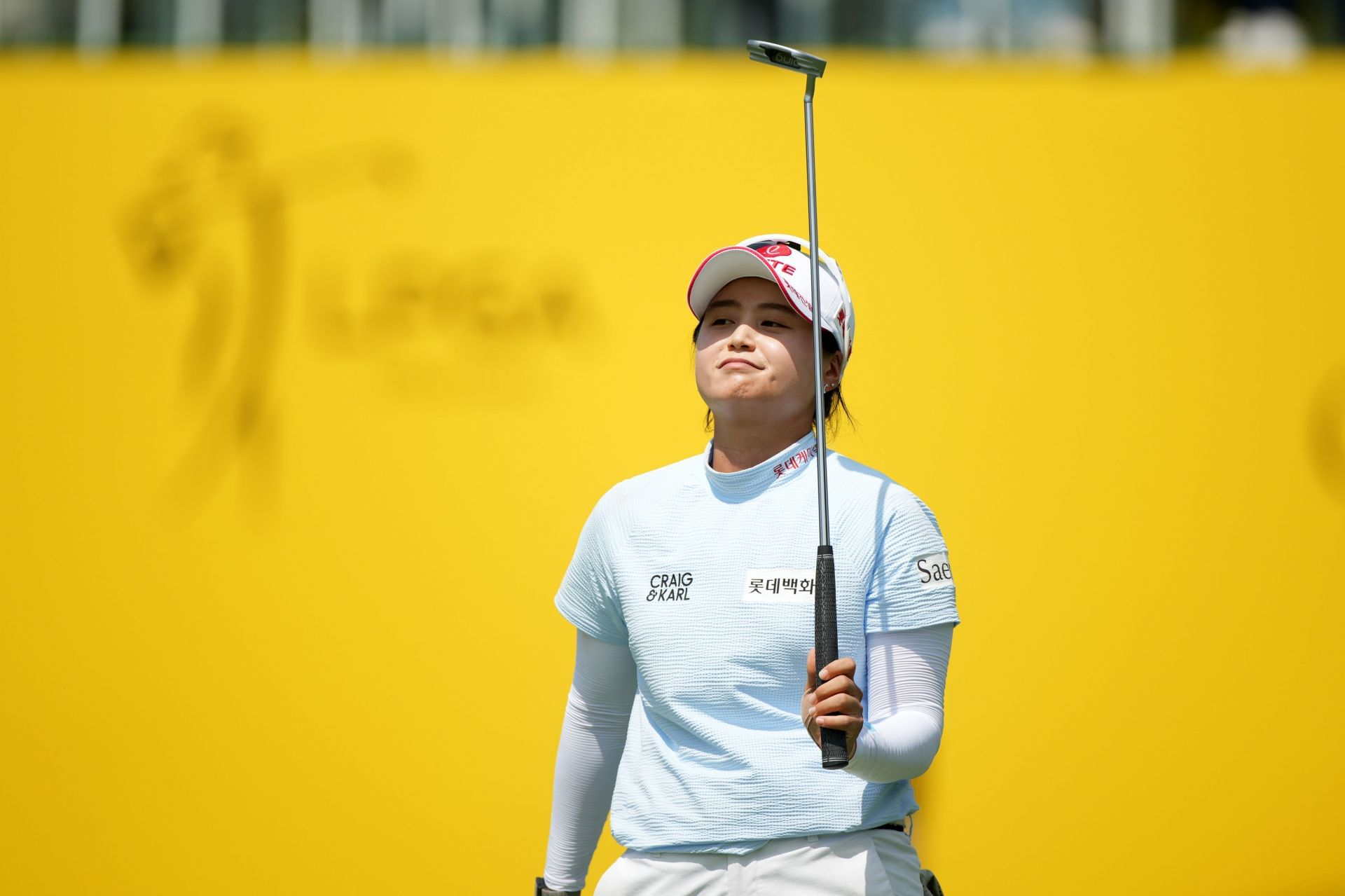 Hye-Jin Choi takes the lead at the Maybank Championship 2025 (Image Source: Getty)