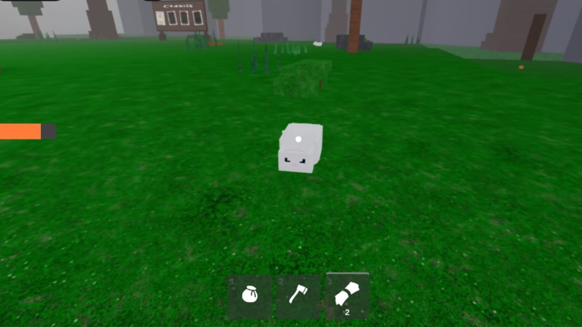 Bunnies are passive creatures (Image via Roblox)