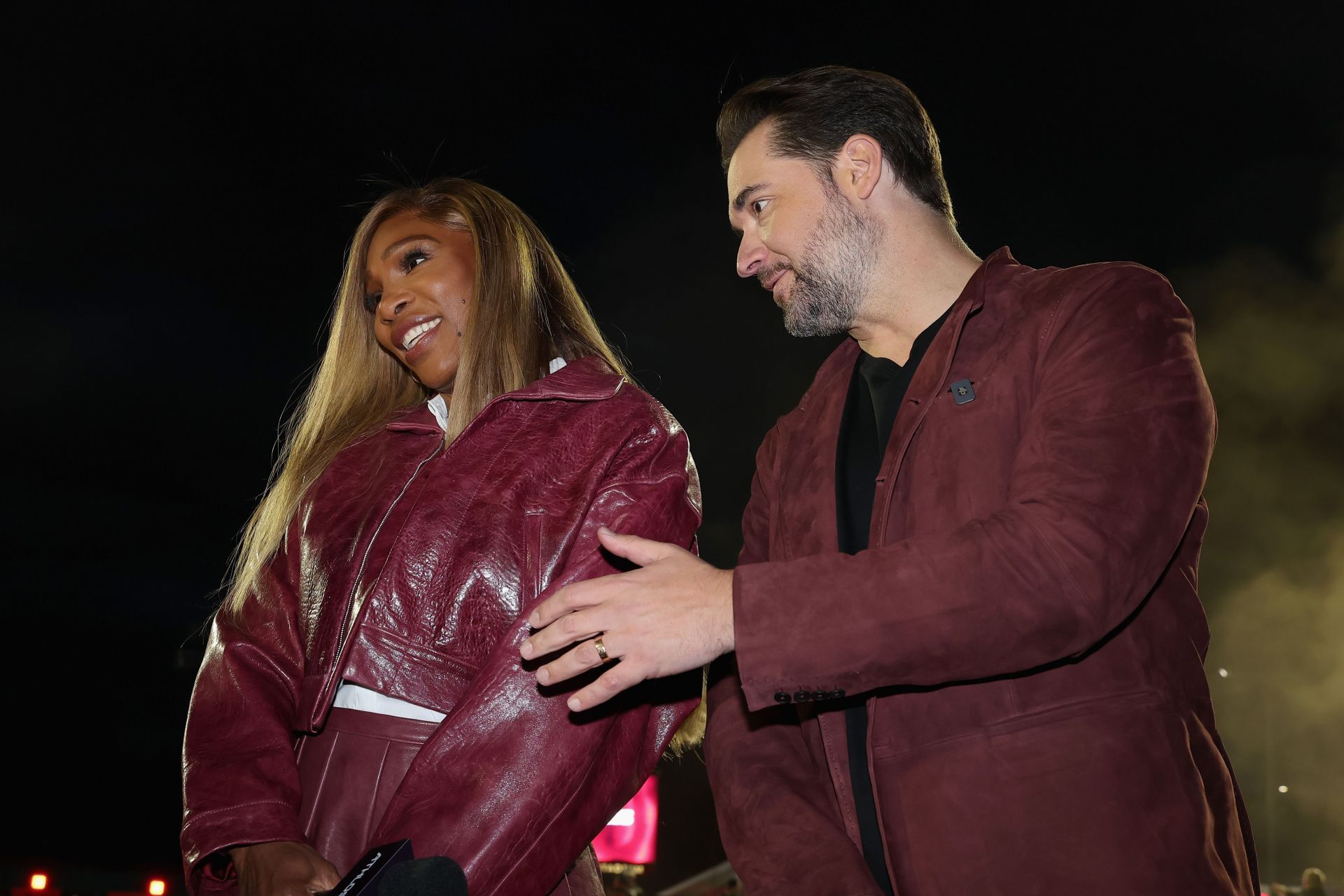 Serena Williams and Alexis Ohanian at the 2025 Athlos NYC - Source: Getty
