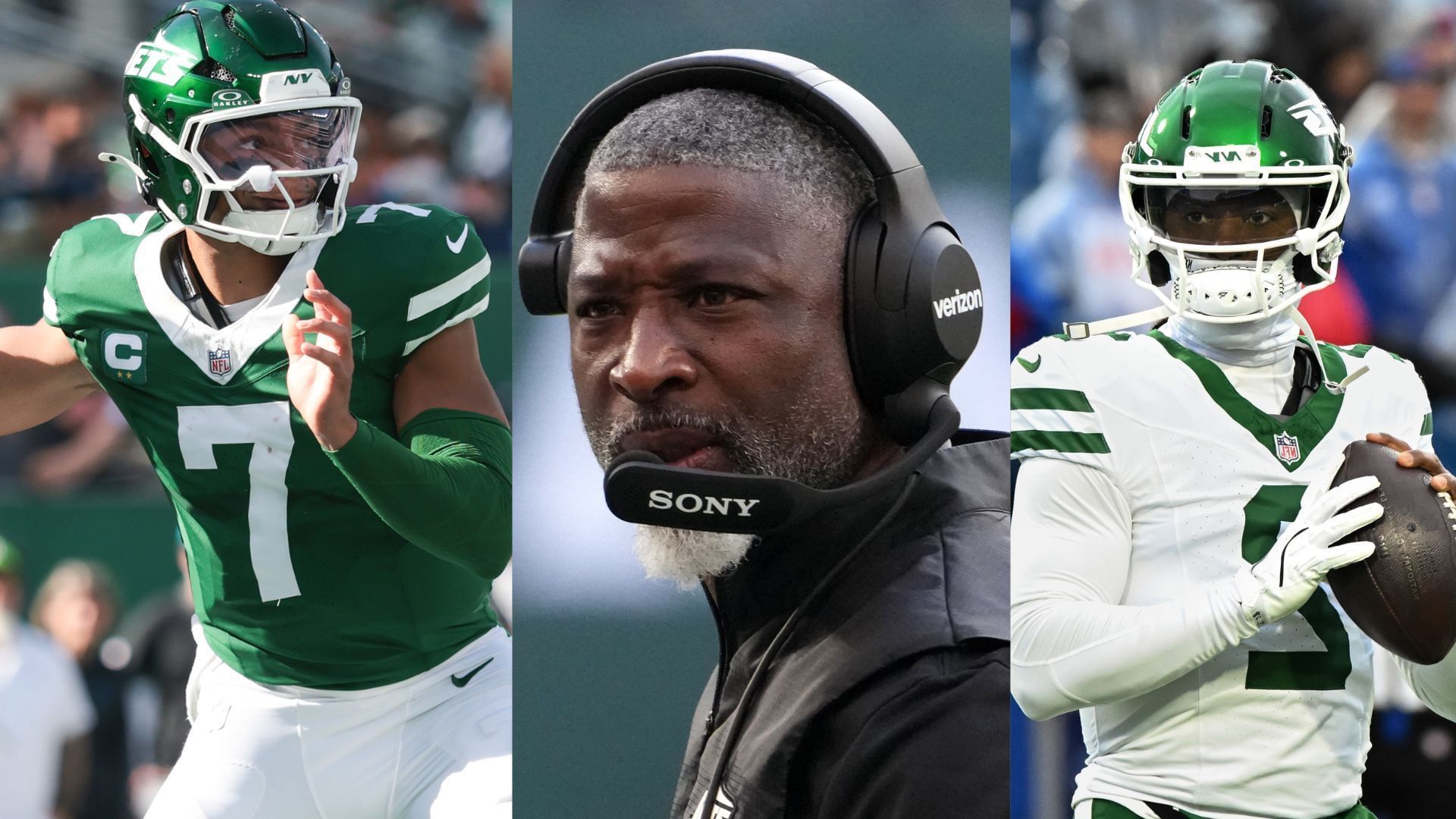 Aaron Glenn x Justin Fields x Tyrod Taylor
