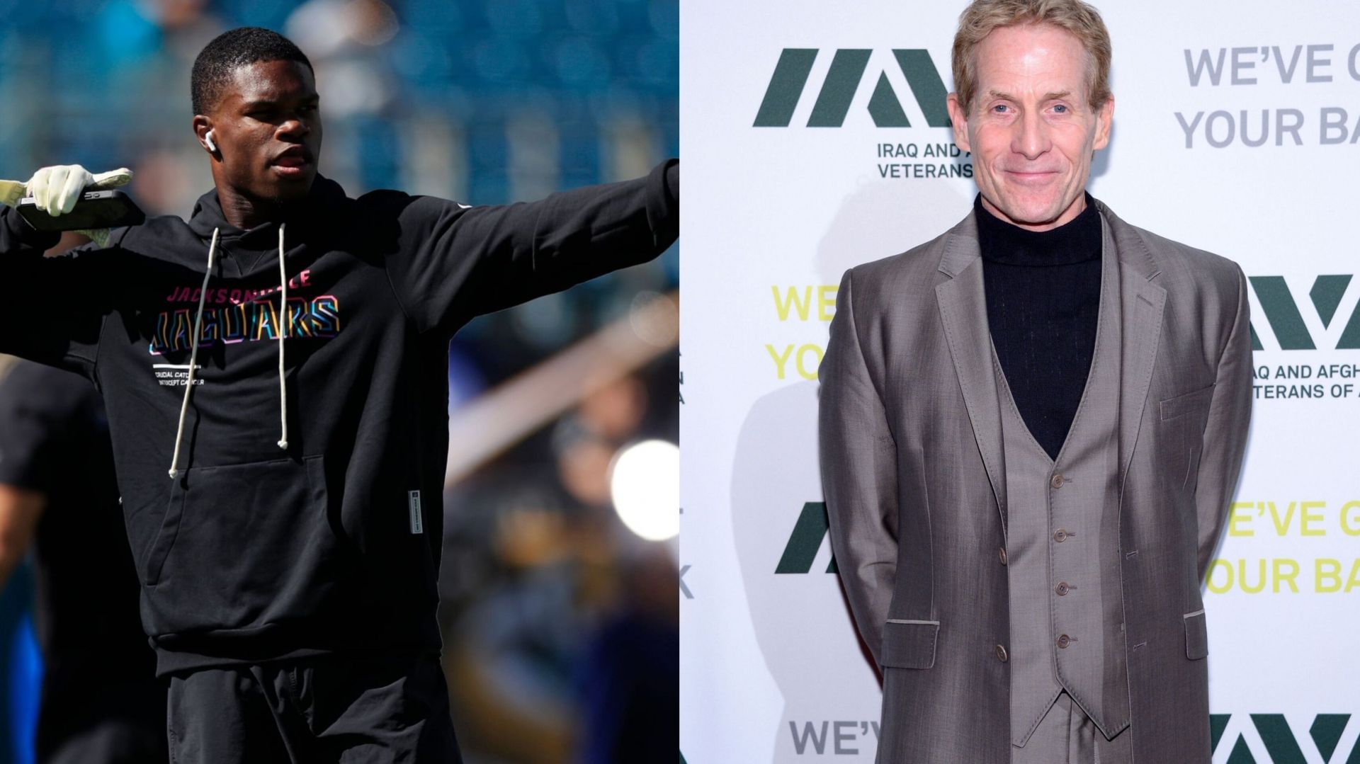 NFL fans rip Skip Bayless for slamming Travis Hunter&rsquo;s baptism timing (Image source - IMAGN/Getty)