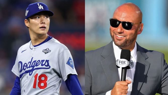 "Derek Jeter doesn't want the Dodgers to become a dynasty" - Fans ridicule Yankees legend after his Yoshinobu Yamamoto prediction falls flat