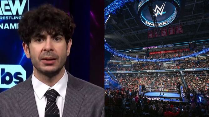 Fan takes a shot at Tony Khan during WWE SmackDown