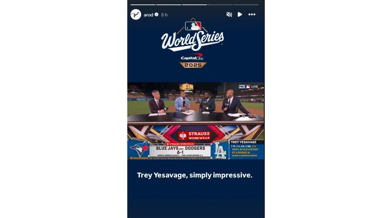 (Image Source-Alex Rodriguez /Instagram)