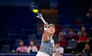 Moyuka Uchijima at the Wuhan Open 2025. (Photo: Getty)