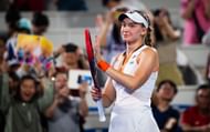 Elena Rybakina at the Wuhan Open 2025. (Photo: Getty)