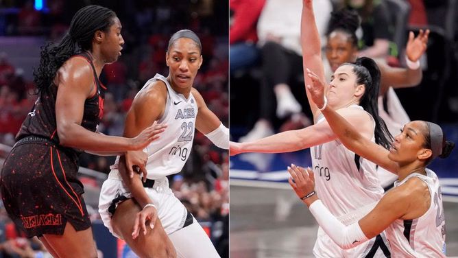 "Brutally physical game down there": Becky Hammon claims using $190,820 center to take Aliyah Boston's "beating" endured by A'ja Wilson