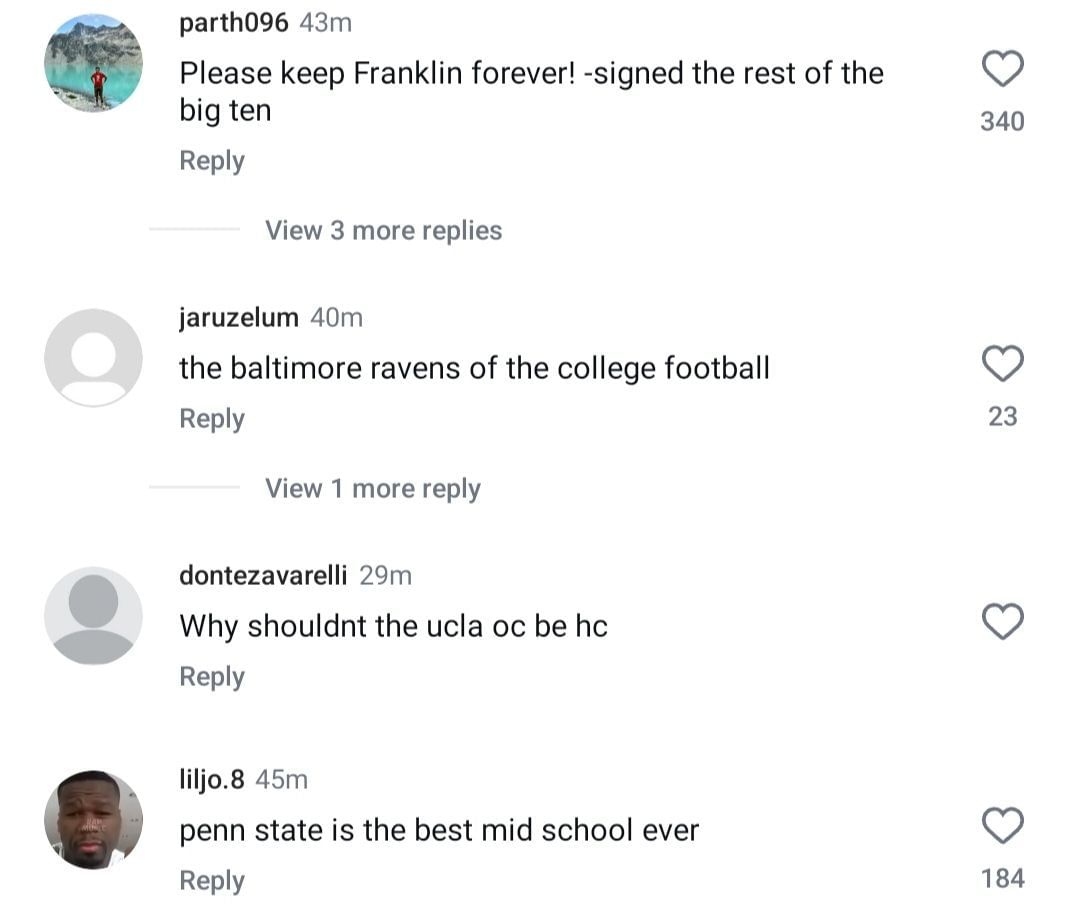 Fan&#039;s comments on IG