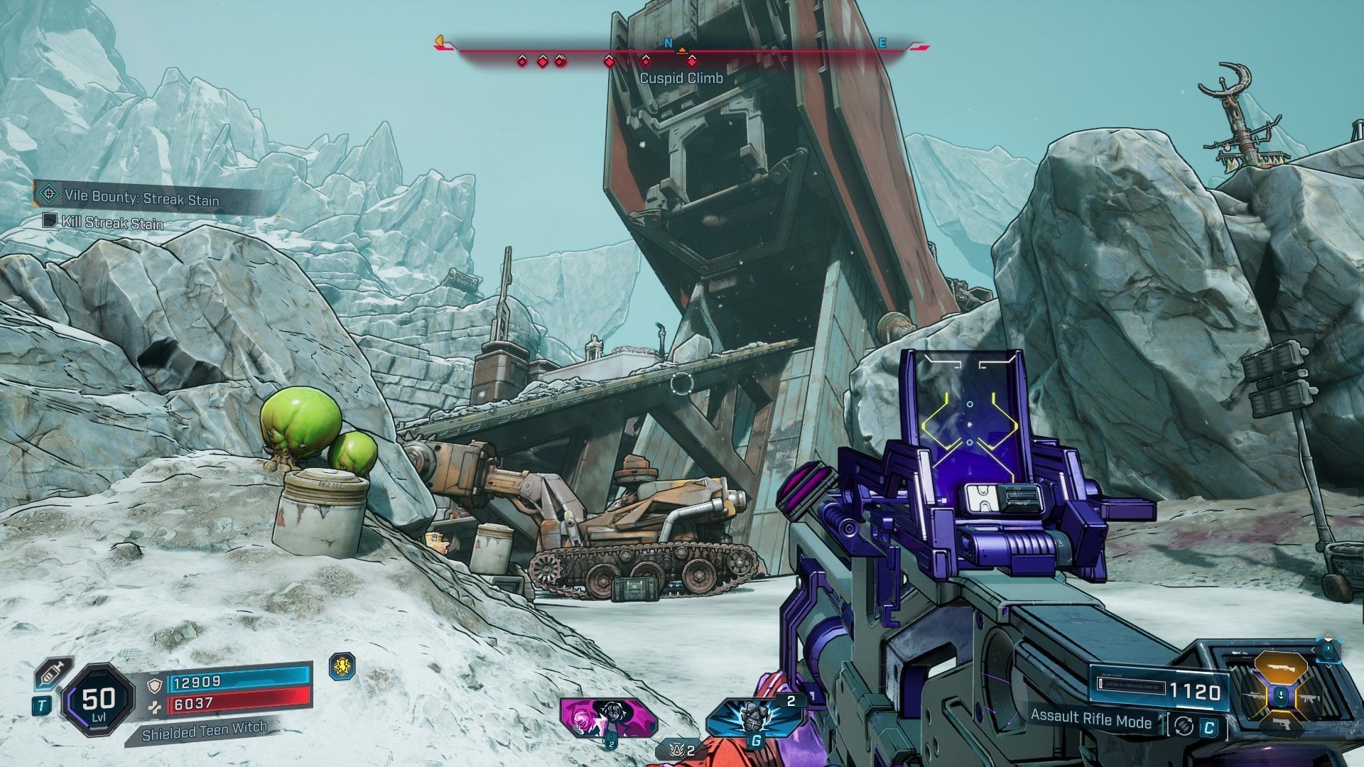Use the conveyor belt to climb up (Image via 2K)