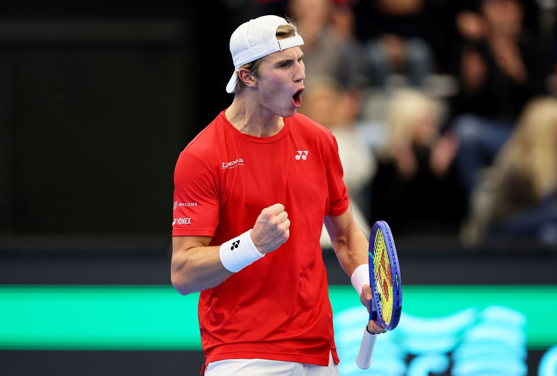 Kjaer at the 2025 Davis Cup Qualifiers First Round - Source: Getty