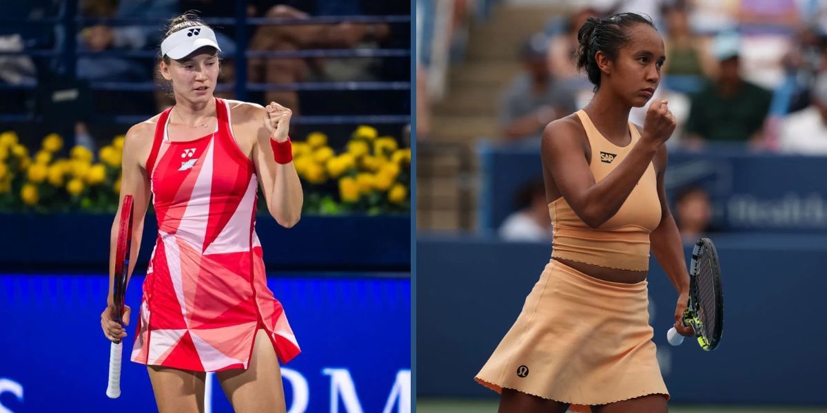 Elena Rybakina vs Leylah Fernandez is one of the second-round matches at the Pan Pacific Open 2025. (Photos: Getty)