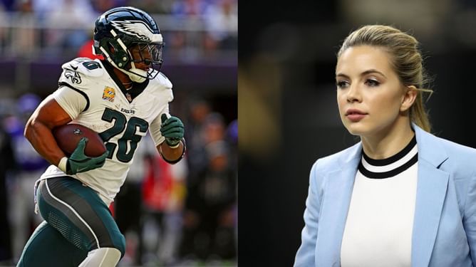 Sean Payton's daughter Meghan stunned after Saquon Barkley scores 65-yard TD in first 30 seconds vs Giants