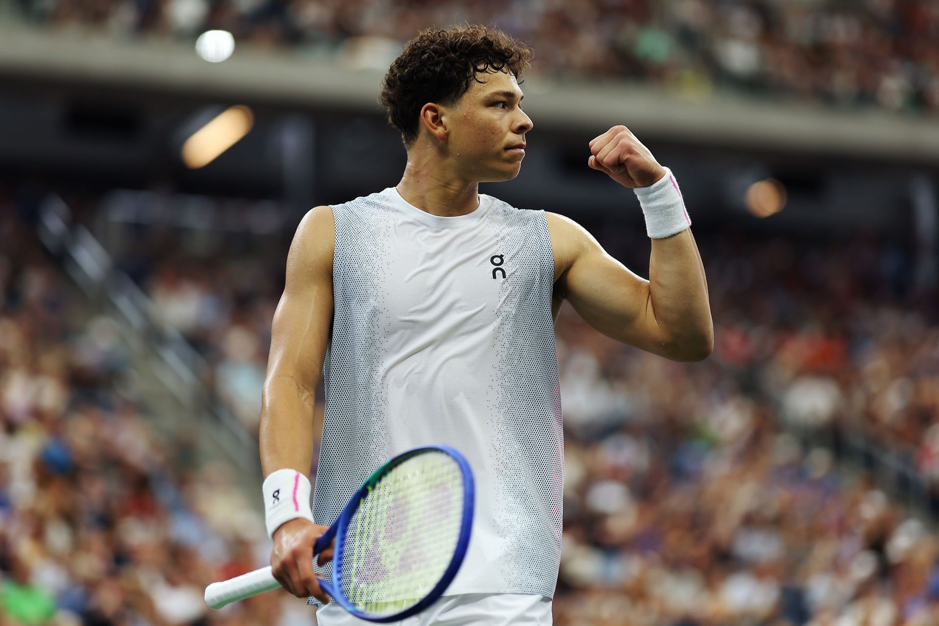 Shelton at the 2025 US Open - Day 6 - Source: Getty