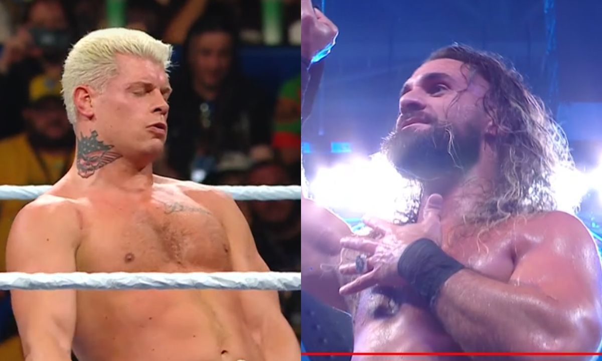 Cody Rhodes lost the Crown Jewel Championship match to Seth Rollins. [Photo credit: Netflix]