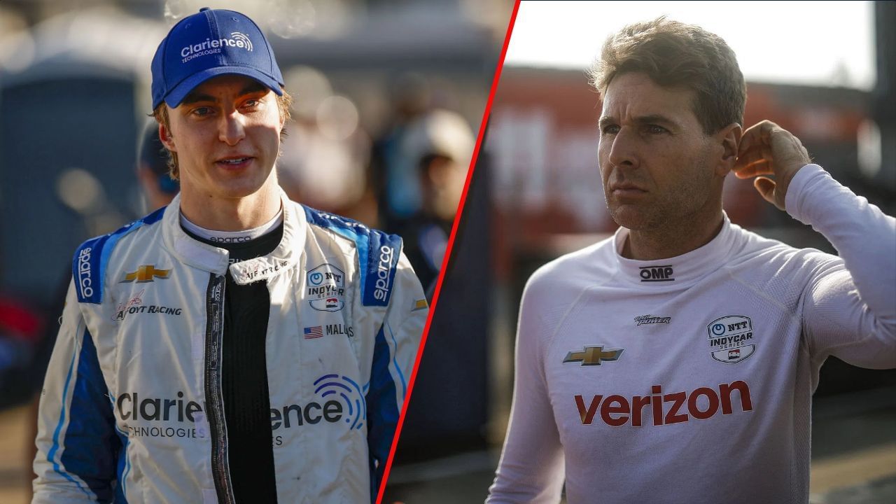 David Malukas takes his first test in the No.12 Team Penske Chevy as Will Power era ends | Image via Getty