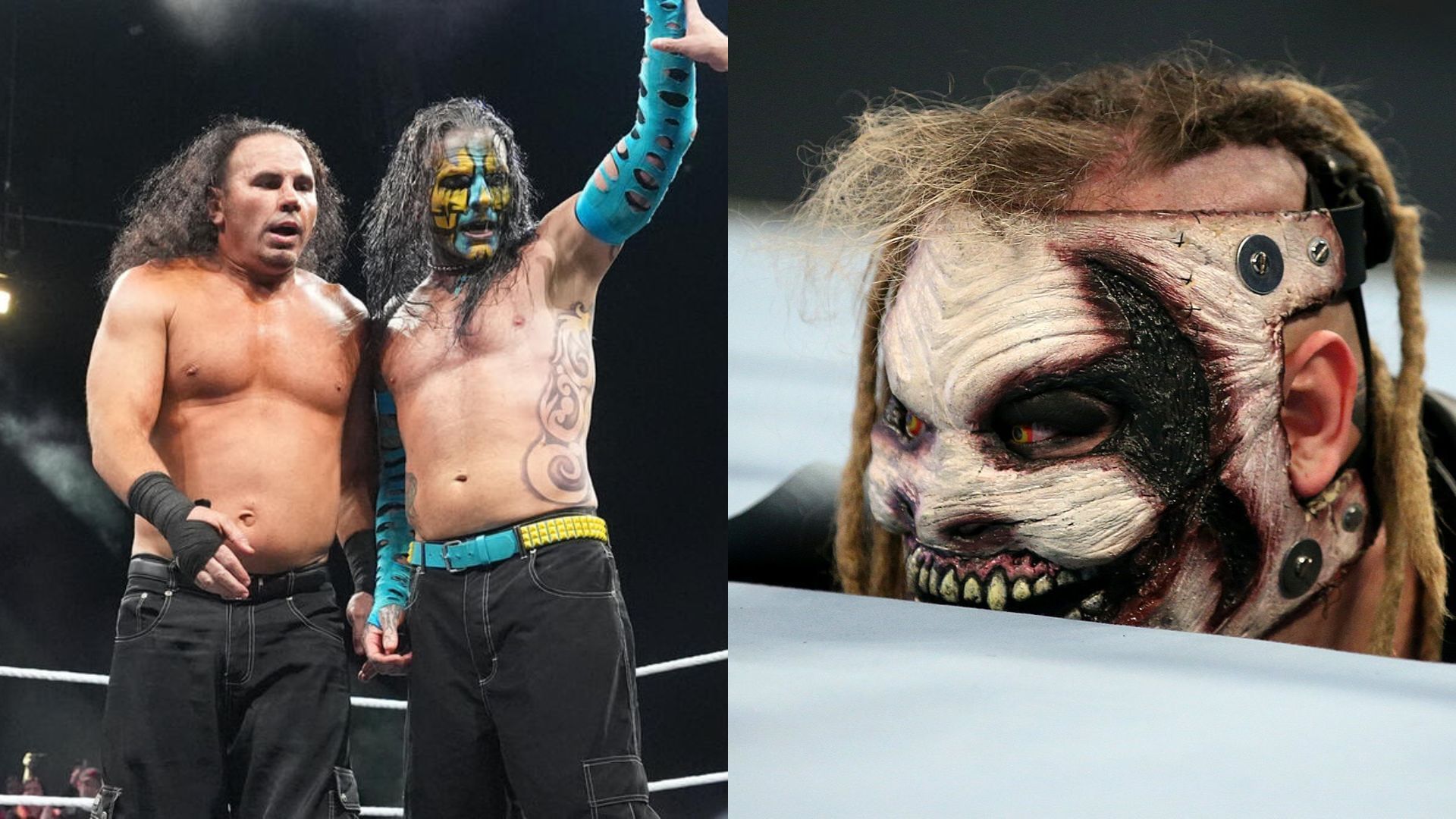 The Hardy Boyz [left] and The Fiend [right] [Image Credits: WWE.com]