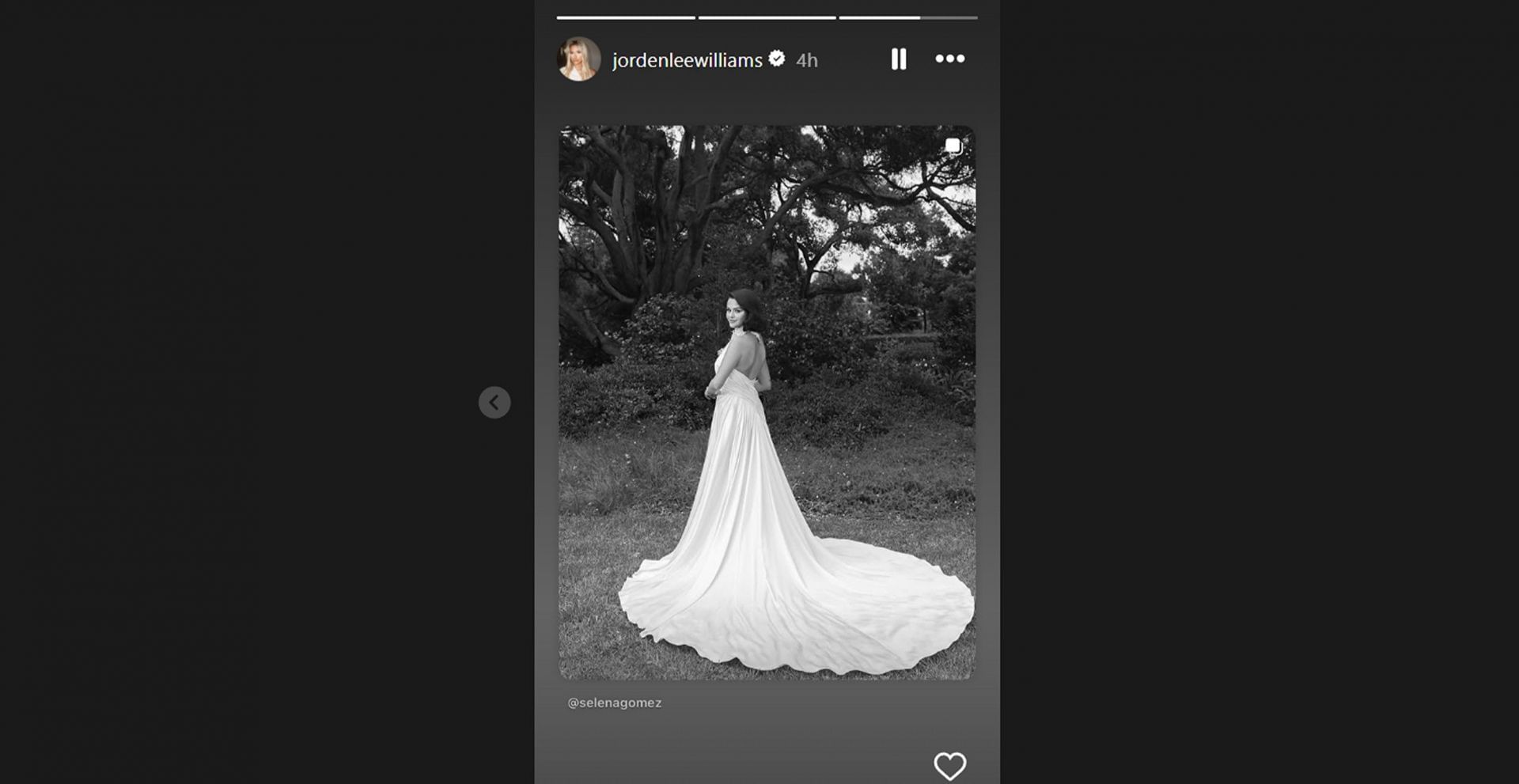 Savion Williams&#039; wife Jorden Lee IG story@jordenleewilliams