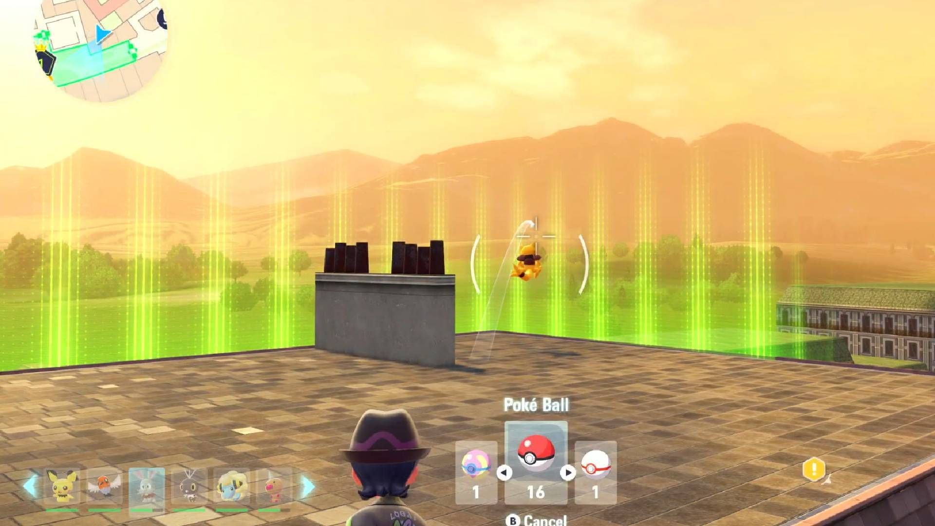 Catch Abra in Wild Zone 1 from Pokemon Legends Z-A (Image via The Pokemon Company || YouTube@PazarGamingGuides)