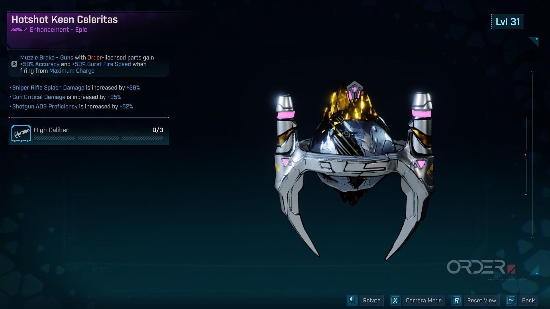 Order Celeritas (Image via 2K)