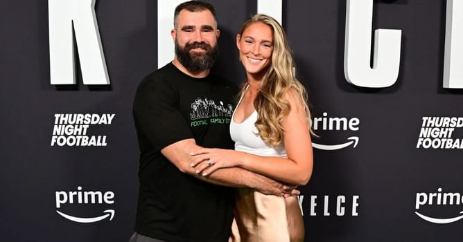 Kylie Kelce takes sly jab at Jason Kelce's manhood with cheeky Instagram update inspired by Taylor Swift song