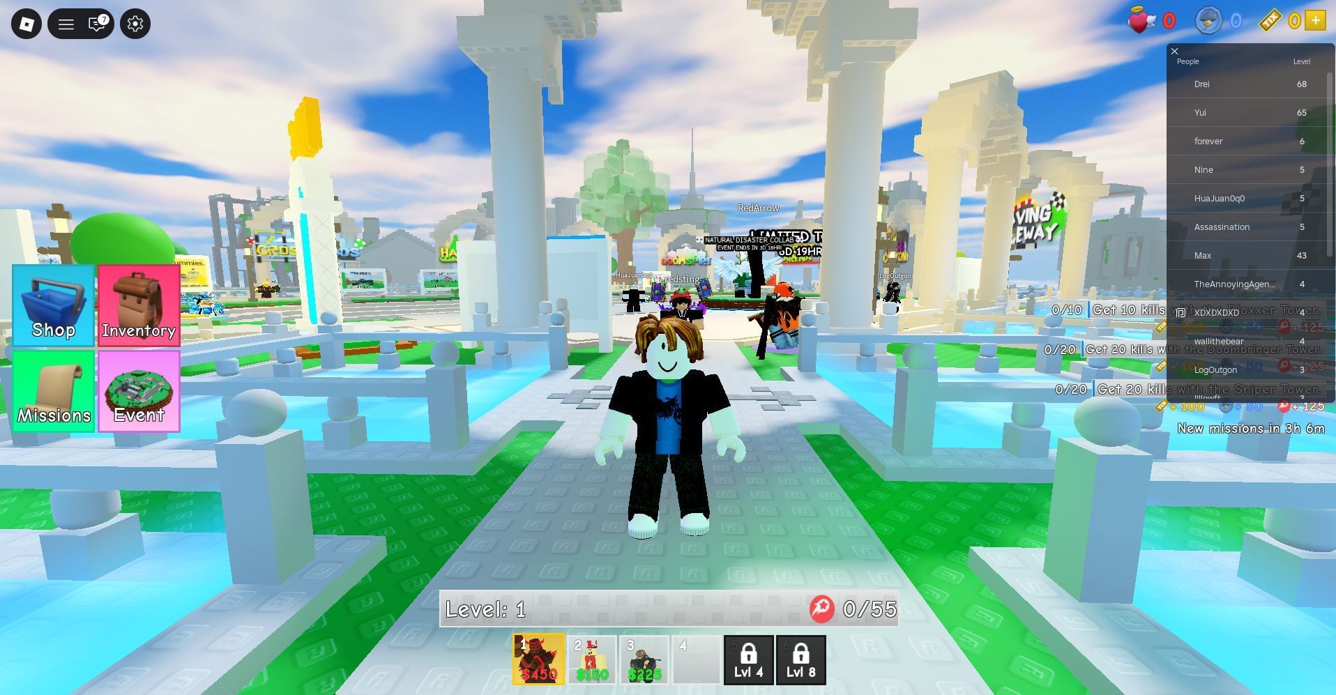 Get your rewards (Image via Roblox)