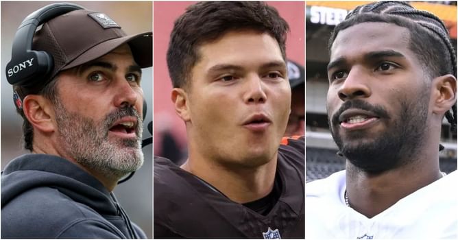 Kevin Stefanski drops cold response on Shedeur Sanders question as calls mount to start Deion Sanders' son over Dillon Gabriel
