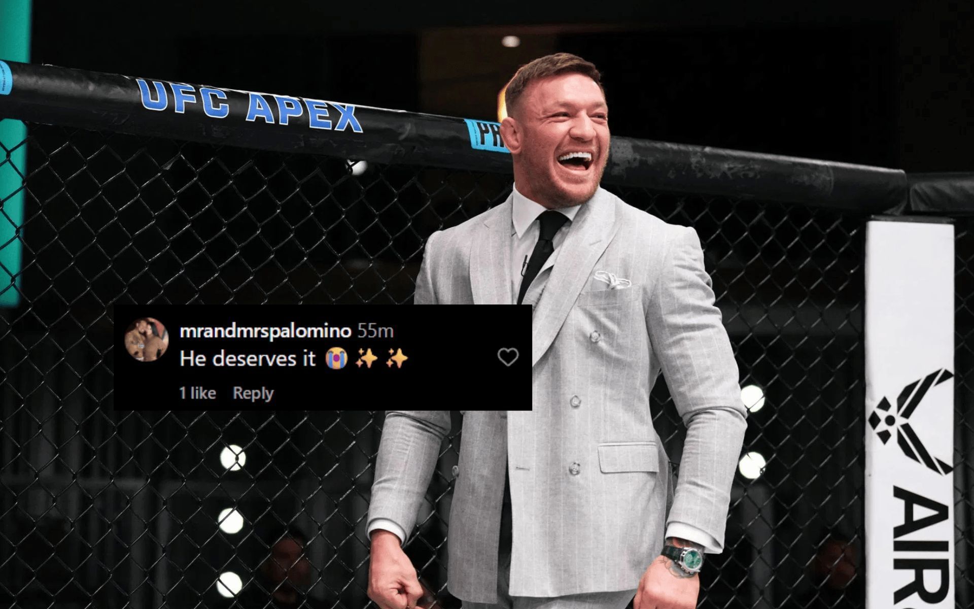 Fans react to Conor McGregor gifting a watch to one of his business partner. [Image courtesy: Getty] 