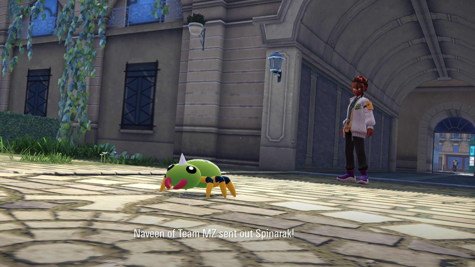 Defeat Naveen in a Pokemon battle (Image via The Pokemon Company)