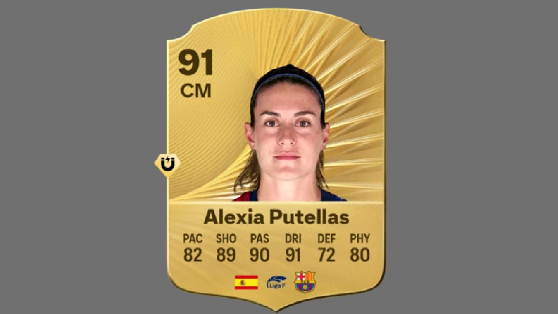 Alexia Puteallas is among the highest-rated players in the game (Image via EA Sports)