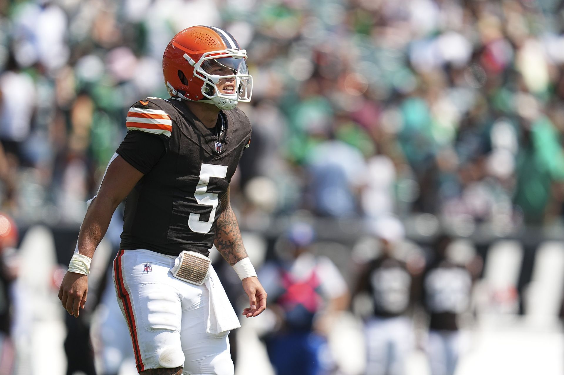 Dillon Gabriel at Cleveland Browns v Philadelphia Eagles - NFL Preseason 2025 - Source: Getty