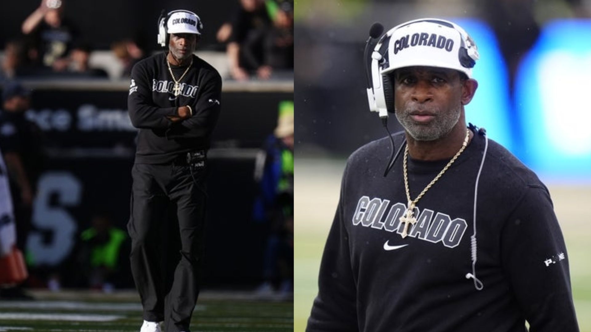 Colorado Buffaloes coach Deion Sanders 