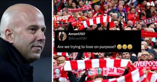 "He knows we’re playing at Anfield right", "Beyond angry" - Fans furious with Arne Slot as he names Liverpool XI for Crystal Palace EFL Cup clash