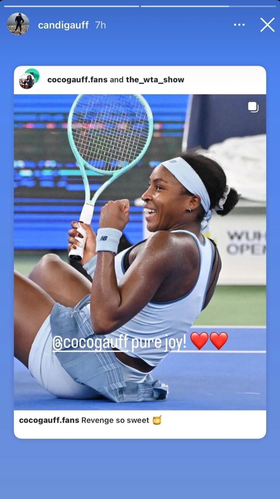 Via @candigauff on Instagram 