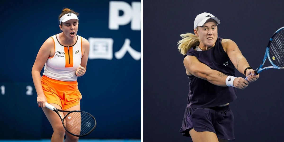 Linda Noskova (L) vs Sonay Kartal (R) preview, (Source: Getty Images)