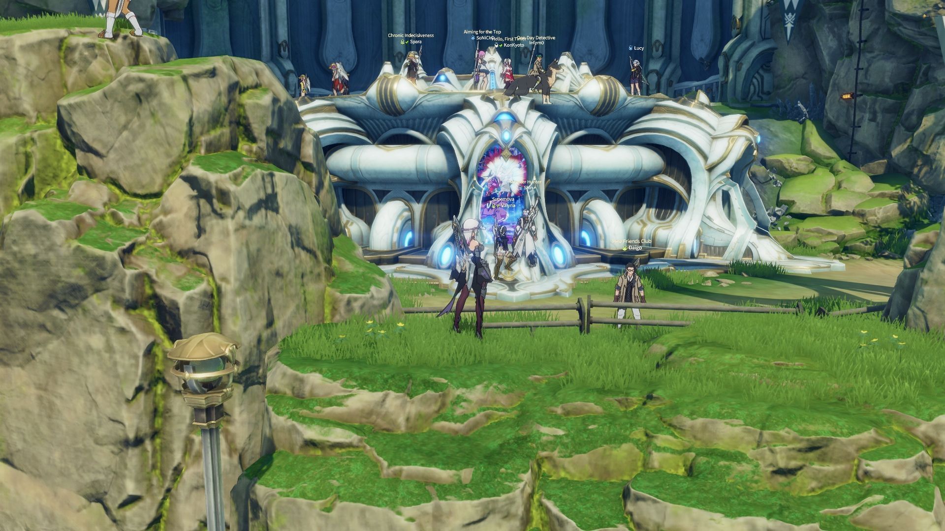 Find the entrance for Unstable Space on the lower side of Unit X (Image via A Plus)