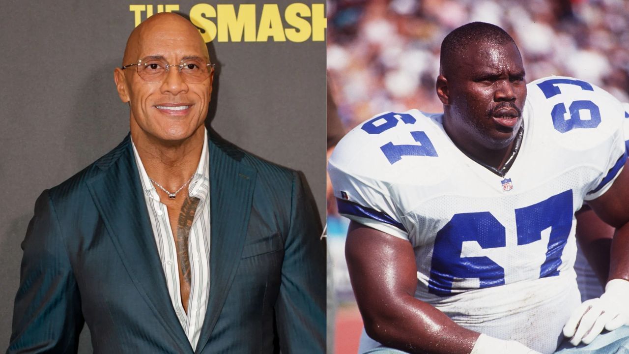 &quot;I was kicking a*s&quot;: Dwayne &lsquo;The Rock&rsquo; Johnson reveals what derailed his football career after ranking behind Cowboys legend Russell Maryland