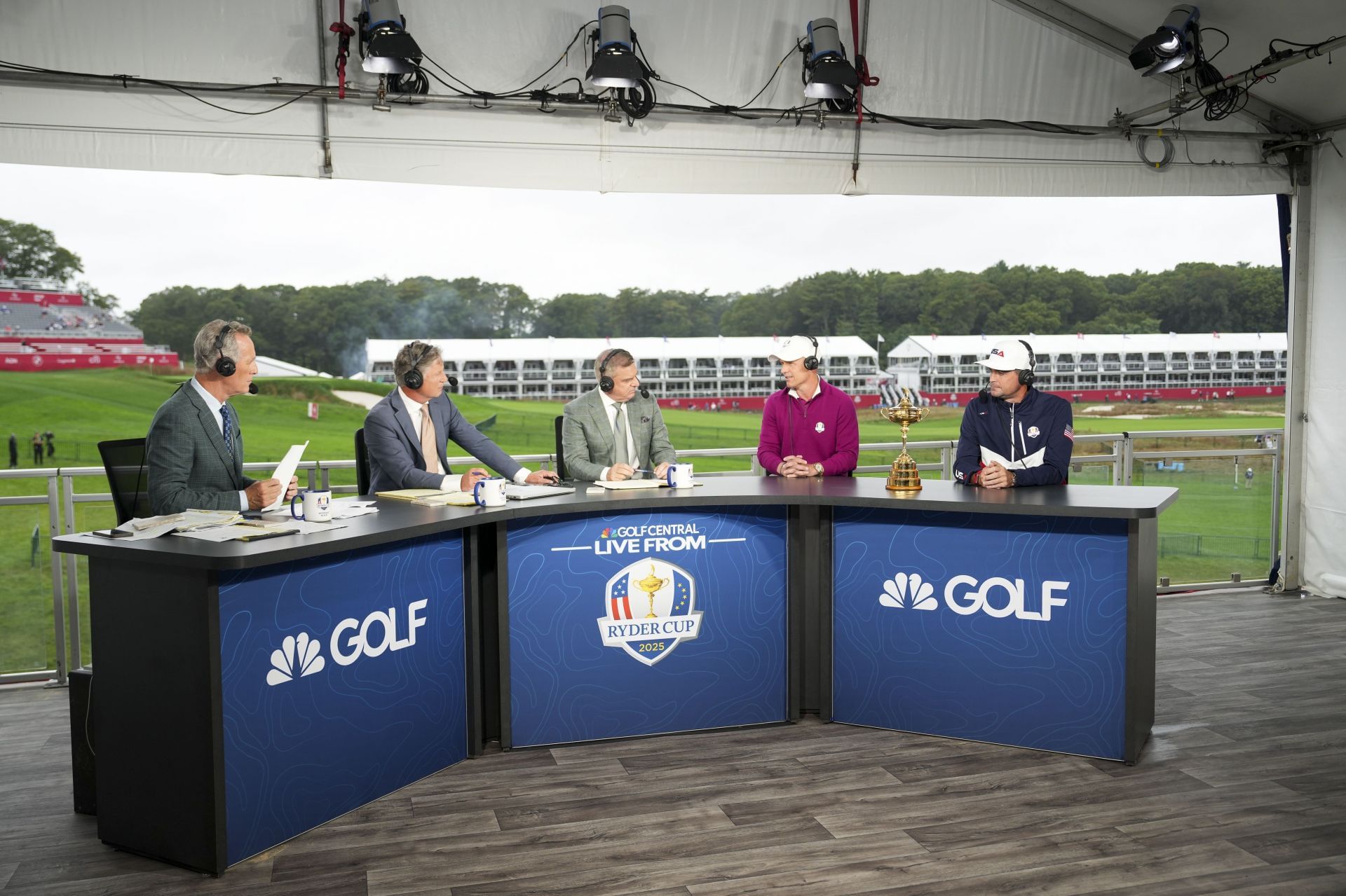 Brandel Chamblee at the Ryder Cup 2025 - Previews - Source: Getty