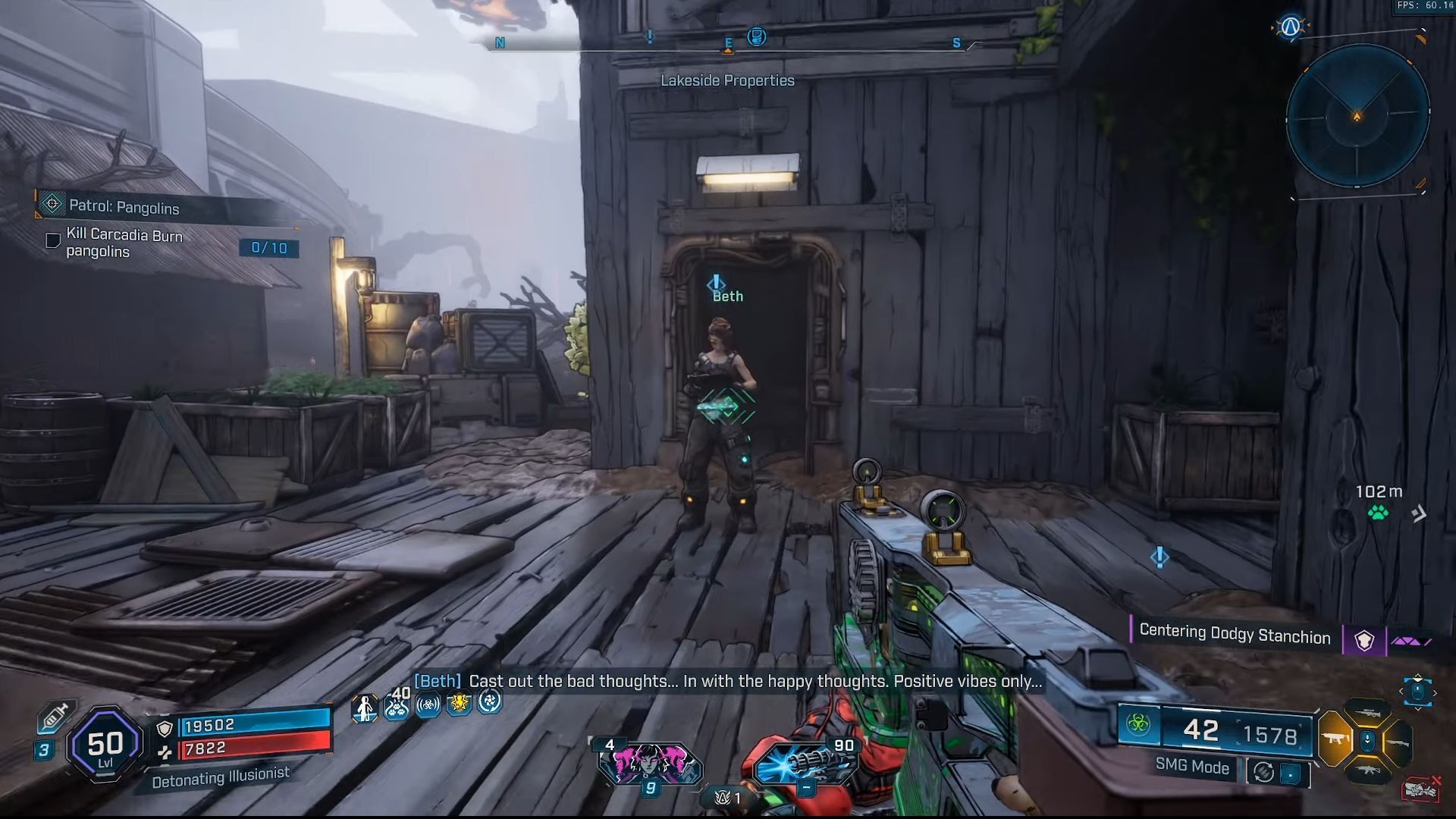 NPC named Beth in Lakeside Properties POI (Image via Youtube/@WoWQuest)